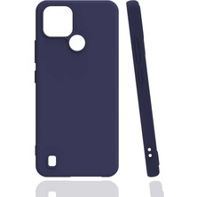 Cep Case Realme C21  Kılıf Soft Matte Yüzey Kamera Çıkıntılı Tam Kalıp Silicone