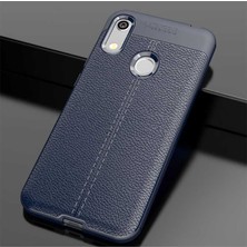 Cep Case Huawei Y6S 2019 Kılıf Deri Görünümlü Tam Koruma Orjinal Silikon