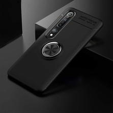 Cep Case Xiaomi Mi 10 Pro Kılıf Yüzüklü Standlı Soft Parmak Izi Bırakmaz+Nano Ekran Koruma