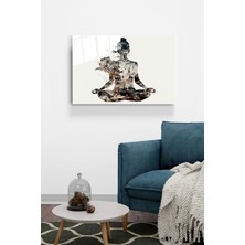 Hinora Yoga Cam Tablo, Dekoratif Cam Tablo