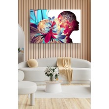 Hinora Human Is Art Cam Tablo, Dekoratif Cam Tablo