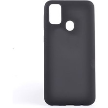 Cep Case Samsung Galaxy M21 Kılıf Yumuşak Ince Soft Pürüzsüz Silikon Kapak