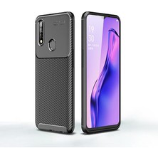 Oppo A31 Kılıf Ultra Slim Fit Karbon Tasarım Tam Kalıp