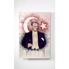 Hinora Digi-Glass Türk Bayrağı Cam Tablo