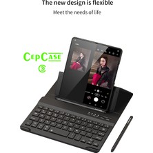 Cep Case Apple Iphone Samsung Huawei Xiaomi Kılıflı Standlı Bluetooth Klavyeli Foldable Magnet Stand Keyboard