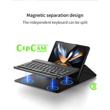 Cep Case Apple Iphone Samsung Huawei Xiaomi Kılıflı Standlı Bluetooth Klavyeli Foldable Magnet Stand Keyboard