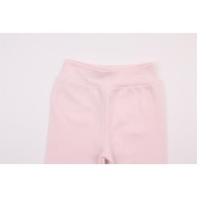 Miniropa Pembe Bebek Patikli Alt Yenidoğan Patikli Pantolon Beli Ribanalı Bebek Tek Alt