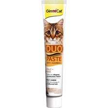 GimCat Duo Anti-Hairball Tüy Sağlığı için Peynirli Kedi Macunu 50 Gr