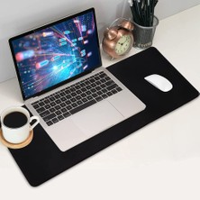 Noyiska Mousepad Gamer Oyuncu Mousepad Kaydırmaz Tabanlı Mousepad Uzun Xxl Pad 90CMX40CM Siyah Mause Pad