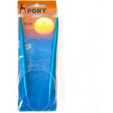 Pony 80 Cm Alüminyum Renkli Misinalı Şiş 2 Mm