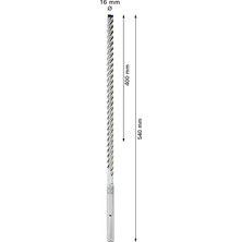 Bosch Expert Sds Max-8x Kırıcı Delici Delme Ucu 16 x 400 x 540 mm