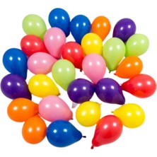 Kidspartim 100 Lü Balon Pastel Karışık Renkli 6 Inc