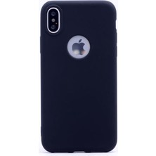 Cep Case Apple iPhone x Kılıf Yumuşak Ince Soft Pürüzsüz Silikon Kapak ve Nano Cam Koruma