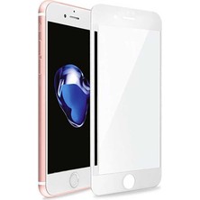 Cep Case Apple iPhone Se 2020 Ekran Koruyucu Mat Seramik Kavisli Kenar Soft Yüzey Esnek Ekran Koruma Beyaz