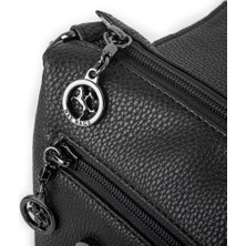 Nas Bag Kadın Çapraz Çanta Siyah Natural
