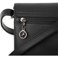 Nas Bag Kadın Çapraz Çanta Siyah Natural