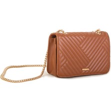 Nas Bag Kadın Çapraz Çanta Taba  Nova