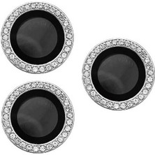 Apple  iPhone 14 Pro Kamera Lens Koruyucu Swarovski Diamond Taşlı Şık Parlak Lens Koruma