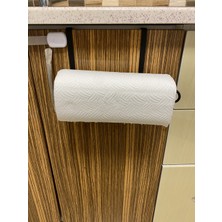 Renk Yapı Rüyası Siyah Ferforje Kağıt Havluluk Şık Pratik Kullanım Dolap Kapaklarının Kapanmasına Engel Olmaz