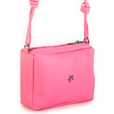 Nas Bag Kadın Çapraz Çanta Fuşya Dona