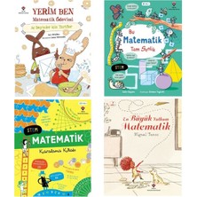 Bu Matematik Tam Senlik - Yerim Ben Matematik Ödevimi - En Büyük Tutkum Matematik - Matematik Karalama Kitabı - 4 Kitap - 7 -8-9 Yaş - Miguel Tanco