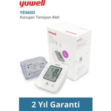 Yuwell Dijital Konuşan Koldan Ölçer Tansiyon Aleti YE660D