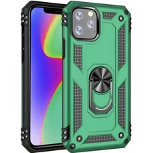 Cep Case  Apple iPhone 11 Pro Kılıf Standlı Magnet Mıknatıslı Yüzük Armored Zırhlı Kapak