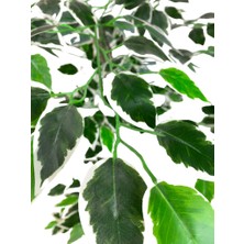Cihan Çiçekçilik Yapay Ağaç Ficus 120 cm 15X15 cm Metal Saksı