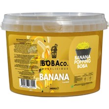 The Boba Co Bubble Tea Boba – Muz / Banana 3,4 kg