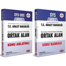 Data Yayınları GYS Uds Adalet Bakanlığı Ortak Alan Konu - Soru 2'li Set