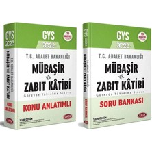 Data Yayınları 2023 GYS Adalet Bakanlığı Mübaşir ve Zabıt Katibi Konu - Soru 2'li Set