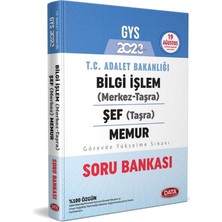 Data Yayınları 2023 Gys T.c. Adalet Bakanlığı Bilgi Işlem Soru Bankası