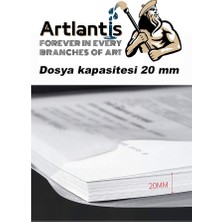 Artlantis A5 Çıtçıtlı Dosya Şeffaf 10 Adet A-5 Çıtçıtlı Zarf Dosya Transparan 17X22.5 cm Küçük Boy Çıtçıtlı Dosya