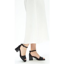 Tamer Tanca Kadın Vegan Topuklu Sandalet 838 403 Bn Sndlt Y23