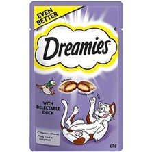 Dreamies Içi Dolgulu Ördekli Kıtır Kedi Ödülü 60 gr