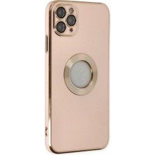 iPhone 11 Pro Max Uyumlu Roma Lensli Platin Store Kapak Telefon Kılıfı