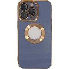 iPhone 12 Pro Max Uyumlu Roma Lensli Platin Store Kapak Telefon Kılıfı