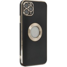 iPhone 11 Pro Max Uyumlu Roma Lensli Platin Store Kapak Telefon Kılıfı