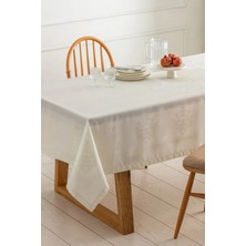 Pw Pink White Home Colleciton Osmanlı İpeksi Jumbo Sıvı Geçirmez Masa Örtüsü