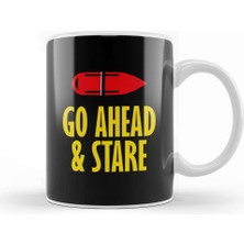 Baskı Dükkanı Baywatch Go Ahead And Stare Kupa Bardak Porselen