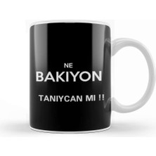 Baskı Dükkanı Ne Bakıyon Tanıycanmı Kupa Bardak Porselen