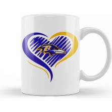 Baskı Dükkanı Baltimore Ravens Schedule Baltimore Ravens Shield 07 Kupa Bardak Porselen