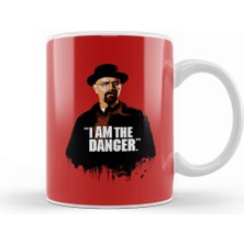 Baskı Dükkanı Walter White Heisenberg I Am The Dangrr Breaking Bad Kupa Bardak Porselen