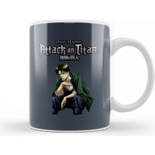 Baskı Dükkanı Attack On Titan Kupa Bardak Porselen