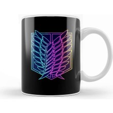 Baskı Dükkanı Attack On Titan Wings Of Freedom Kupa Bardak Porselen