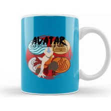 Baskı Dükkanı Avatar The Last Air Bender Kupa Bardak Porselen