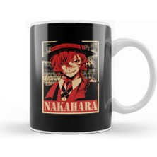 Baskı Dükkanı Bungou Stray Dogs Nakahara Chuuya Kupa Bardak Porselen