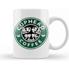 Baskı Dükkanı Coffee Cuphead Exclusive Kupa Bardak Porselen
