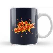 Baskı Dükkanı Classic It's A Knockout Logo Kupa Bardak Porselen
