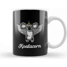 Baskı Dükkanı Koala Bear Unicorn Koalacorn Kupa Bardak Porselen